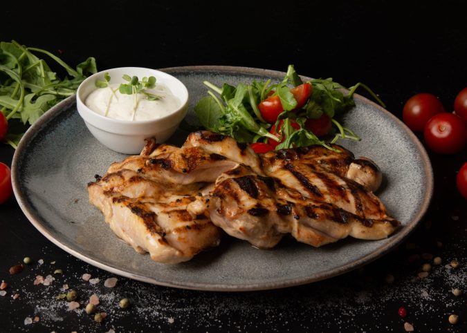 Pulpe de pui la grătar / Grilled Chicken Thighs